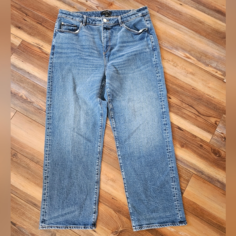 Ann Taylor Denim Blue Straight Leg Jeans